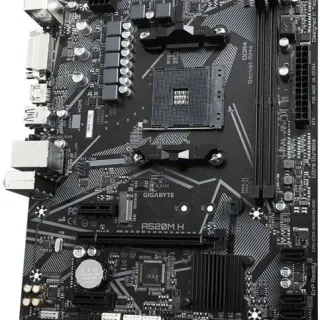 image #3 of לוח אם Gigabyte A520M H AM4, AMD A520, DDR4, PCI-E, DVI, HDMI