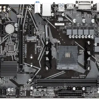 image #4 of לוח אם Gigabyte A520M H AM4, AMD A520, DDR4, PCI-E, DVI, HDMI