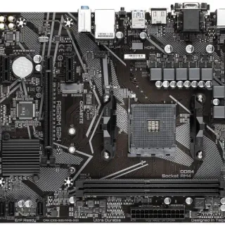 image #1 of לוח אם Gigabyte A520M S2H AM4, AMD A520, DDR4, PCI-E, VGA, DVI, HDMI