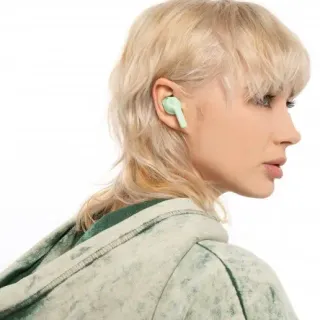 image #1 of אוזניות תוך-אוזן אלחוטיות Skullcandy Indy Evo True Wireless כולל מיקרופון - צבע אפור