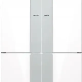 image #0 of סט מקררים 2 דלתות מקפיא תחתון 660 ליטר Gorenje NRK612ORA - זכוכית לבנה
