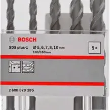 image #0 of סט 5 מקדחים לפטישון Bosch SDS Plus-1