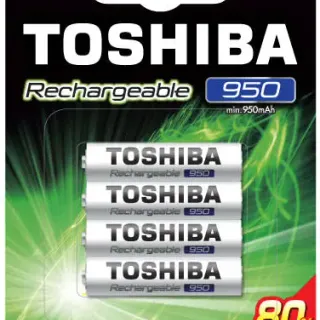 image #0 of 4 סוללות נטענות Toshiba AAA 950mAh TNH-03GAE