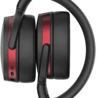 image #1 of אוזניות אלחוטיות Sennheiser HD 458BT ANC Bluetooth - צבע שחור/אדום