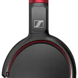 image #2 of אוזניות אלחוטיות Sennheiser HD 458BT ANC Bluetooth - צבע שחור/אדום
