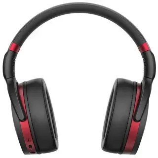 image #3 of אוזניות אלחוטיות Sennheiser HD 458BT ANC Bluetooth - צבע שחור/אדום