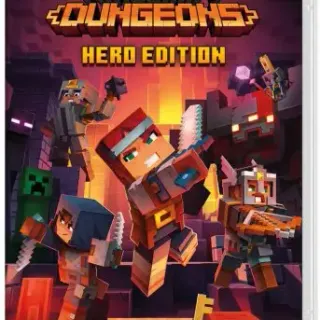 image #0 of משחק Minecraft Dungeons Hero Edition ל-Nintendo Switch