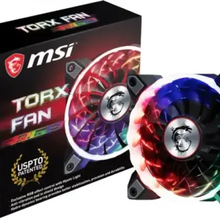 image #1 of מאוורר למארז MSI TORX Fan PWM 120mm RGB 2100RPM