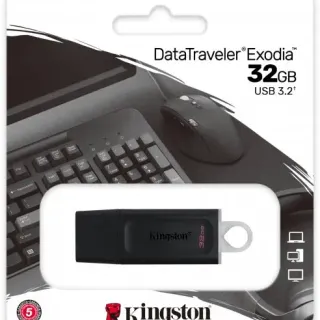 image #2 of זכרון נייד Kingston DataTraveler Exodia 32GB USB3.2