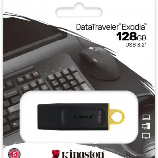 image #2 of זכרון נייד Kingston DataTraveler Exodia 128GB USB3.2