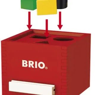 image #2 of קופסת פאזל התאמת צורות גיאומטריות 7 חלקים Brio