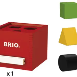 image #4 of קופסת פאזל התאמת צורות גיאומטריות 7 חלקים Brio