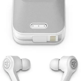 image #0 of אוזניות תוך אוזן אלחוטיות JLab JBuds Air Executive True Wireless - צבע לבן