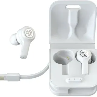image #4 of אוזניות תוך אוזן אלחוטיות JLab JBuds Air Executive True Wireless - צבע לבן