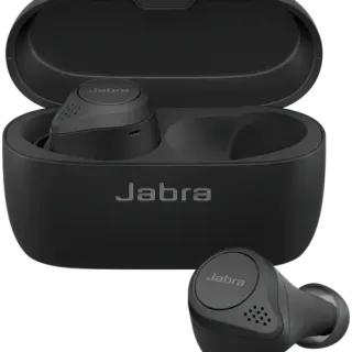 image #0 of אוזניות Bluetooth אלחוטיות True Wireless עם קייס טעינה אלחוטי Jabra Elite 75t צבע שחור