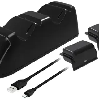 image #2 of עמדת טעינה כפולה לבקרי PS4 דגם Dragon GPS4-XCPRO - צבע שחור