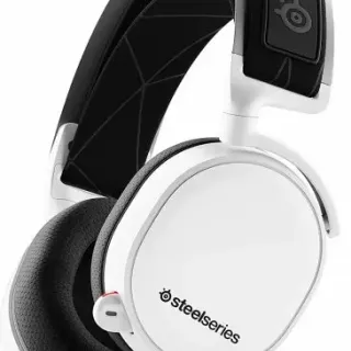 image #0 of מציאון ועודפים - אוזניות גיימרים אלחוטיות SteelSeries Arctis 7 DTS 7.1 Surround LAG-FREE צבע לבן