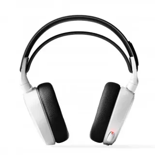 image #1 of מציאון ועודפים - אוזניות גיימרים אלחוטיות SteelSeries Arctis 7 DTS 7.1 Surround LAG-FREE צבע לבן