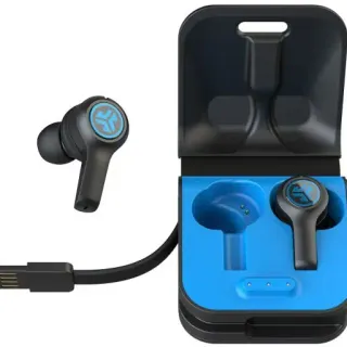 image #1 of אוזניות גיימינג תוך אוזן אלחוטיות JLab JBuds Air Play Gaming True Wireless - צבע שחור