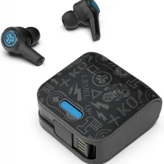 image #3 of אוזניות גיימינג תוך אוזן אלחוטיות JLab JBuds Air Play Gaming True Wireless - צבע שחור