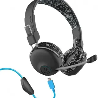 image #4 of אוזניות קשת גיימינג Over-Ear אלחוטיות לילדים JLab JBuddies Play - צבע שחור/אפור