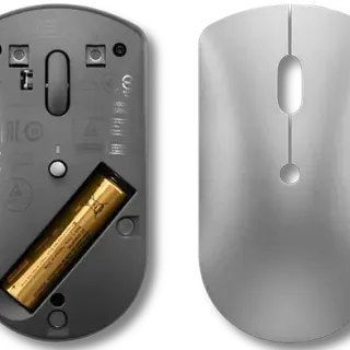 image #4 of עכבר אלחוטי Lenovo 600 Bluetooth Silent - צבע כסוף