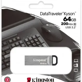 image #2 of זכרון נייד Kingston DataTraveler Kyson 64GB USB3.2