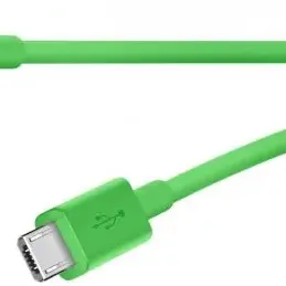 image #0 of כבל סנכרון וטעינה USB 2.0 Type-C ל-Micro USB באורך 1.8 מטר Belkin mixit - צבע ירוק