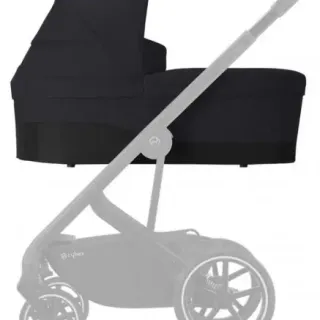 image #2 of עגלת תינוק Cybex Balios 3 Lux S דגם 2020 כוללת עריסה - צבע שחור