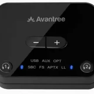 image #1 of משדר אודיו Bluetooth 5.0 אלחוטי Avantree AudiKast Plus