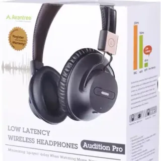 image #5 of אוזניות Over-Ear אלחוטיות Avantree Audition Pro Low Latency Bluetooth