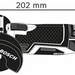 image #4 of משחזת זווית נטענת 3'' / 76 מ''מ Bosch GWS 12V-76 12V - גוף בלבד ללא סוללה וללא מטען