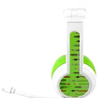 image #1 of אוזניות מתקפלות עם הגבלת ווליום ומיקרופון לילדים +BuddyPhones School - צבע ירוק