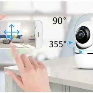 image #2 of מצלמת אבטחה אלחוטית Smartr 1MP 720p Home Smart WiFi