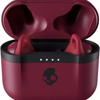 image #1 of אוזניות תוך-אוזן אלחוטיות Skullcandy Indy Evo True Wireless כולל מיקרופון - צבע בורדו