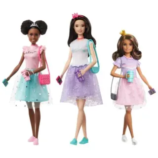 image #0 of ברבי הרפתקאות הנסיכה - ברבי פנטזיה מבית Mattel - בובה אקראית אחת