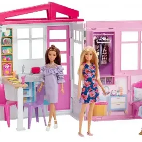 image #7 of ברבי - בית-בובות עם בריכה ומגוון אביזרים מבית Mattel