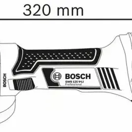 image #3 of משחזת זווית נטענת 5'' / 125 מ''מ Bosch GWS 18V-125 18V - גוף בלבד ללא סוללה וללא מטען