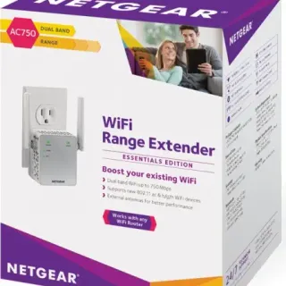 image #2 of מגדיל טווח NETGEAR 802.11ac Wireless AC 750Mbps EX3700-100PES
