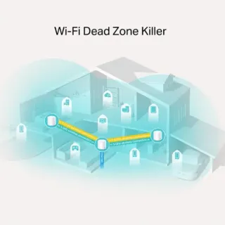 image #2 of ראוטר אלחוטי TP-Link AX1800 Whole Home Mesh Wi-Fi System Deco X20 - שלוש יחידות