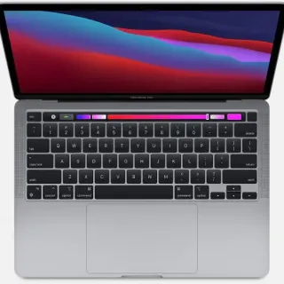 image #4 of מחשב Apple MacBook Pro 13 M1 Chip 8-Core CPU, 8-Core GPU, 512GB SSD Storage, 8GB Unified Memory - צבע Space Gray - מקלדת בעברית / אנגלית - דגם MYD92HB/A