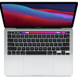 image #0 of מחשב Apple MacBook Pro 13 M1 Chip 8-Core CPU, 8-Core GPU, 256GB SSD Storage, 8GB Unified Memory - צבע Silver - מקלדת בעברית / אנגלית - דגם MYDA2HB/A