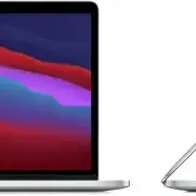 image #1 of מחשב Apple MacBook Pro 13 M1 Chip 8-Core CPU, 8-Core GPU, 256GB SSD Storage, 8GB Unified Memory - צבע Silver - מקלדת בעברית / אנגלית - דגם MYDA2HB/A