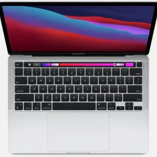 image #3 of מחשב Apple MacBook Pro 13 M1 Chip 8-Core CPU, 8-Core GPU, 256GB SSD Storage, 8GB Unified Memory - צבע Silver - מקלדת בעברית / אנגלית - דגם MYDA2HB/A