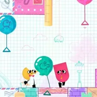 image #3 of משחק Snipperclips: Cut it out Together Game ל-Nintendo Switch