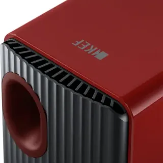 image #4 of זוג רמקולים מדפיים אלחוטיים KEF LS50 Wireless II - צבע אדום