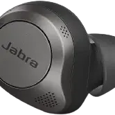 image #0 of אוזניות Bluetooth אלחוטיות True Wireless עם קייס טעינה אלחוטי Jabra Elite 85t WLC - צבע Titanium Black