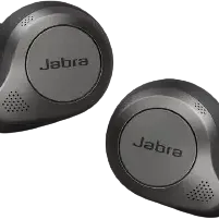 image #3 of אוזניות Bluetooth אלחוטיות True Wireless עם קייס טעינה אלחוטי Jabra Elite 85t WLC - צבע Titanium Black