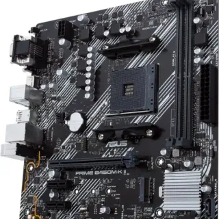 image #3 of לוח אם Asus PRIME B450M-K II AM4, AMD B450, DDR4, PCI-E,HDMI, VGA, DVI