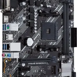 image #4 of לוח אם Asus PRIME B450M-K II AM4, AMD B450, DDR4, PCI-E,HDMI, VGA, DVI